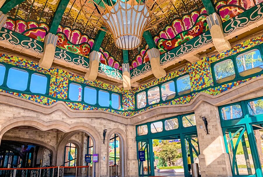 Capture the authentic charm of Cao Dai Holy See’s lush scene